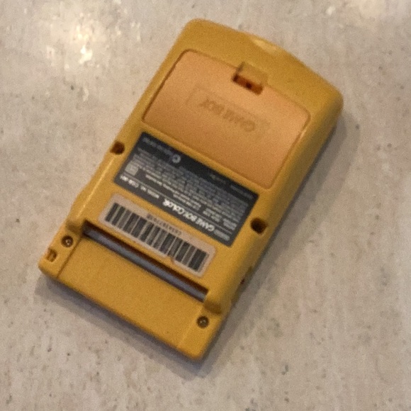Nintendo Game Boy Color Console System Handheld Dandelion Yellow Gameboy - Picture 10 of 16